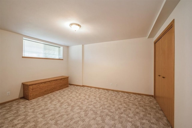 1641 Greens Way Ct, Cedar Rapids, IA 52402 - unfurnished bedroom with light carpet and a closet