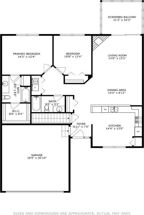 1641 Greens Way Ct, Cedar Rapids, IA 52402 - view of room layout