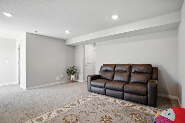 717 E Bear Dr, Tiffin, IA 52340 - living area featuring carpet and recessed lighting