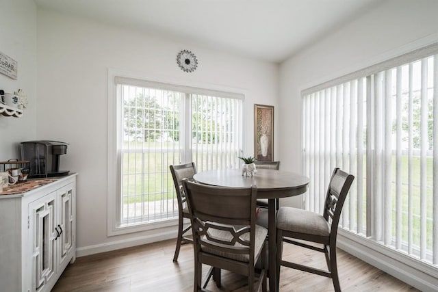 4405 Westchester Dr Unit B, Cedar Rapids, IA 52402 - dining area featuring plenty of natural light and light wood finished floors