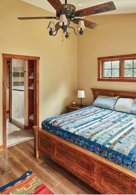 140 Falcon Dr, Montezuma, IA 50171 - bedroom featuring wood finished floors