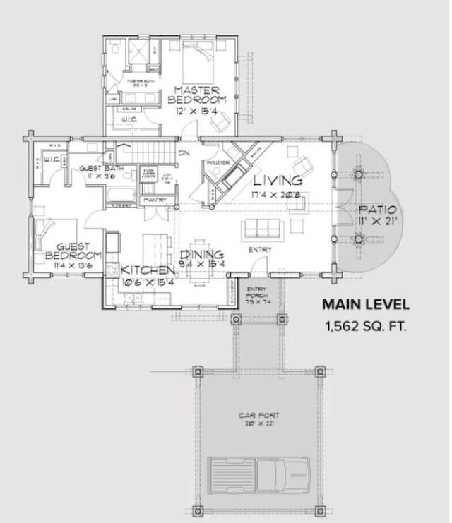 140 Falcon Dr, Montezuma, IA 50171 - view of floor plan / room layout
