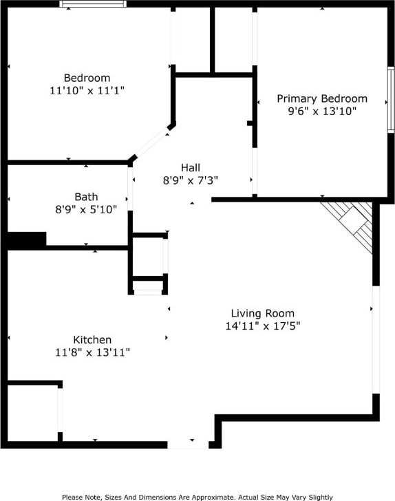 3120 Wilson Ave SW Unit 2, Cedar Rapids, IA 52404 - view of home floor plan
