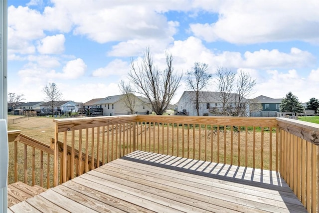 305 Sumac Dr, Palo, IA 52324 - wooden deck featuring a residential view and a yard