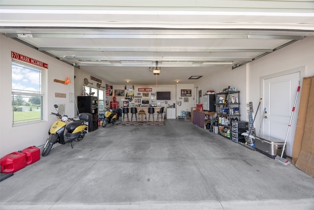 210 Northgate St NW, Shellsburg, IA 52332 - garage with a garage door opener