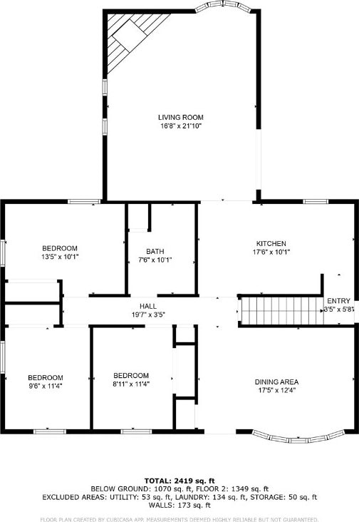 3642 Redbud Rd NE, Cedar Rapids, IA 52402 - view of property floor plan