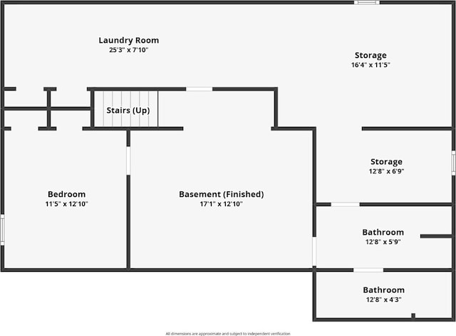 330 E S St, Lisbon, IA 52253 - view of room layout