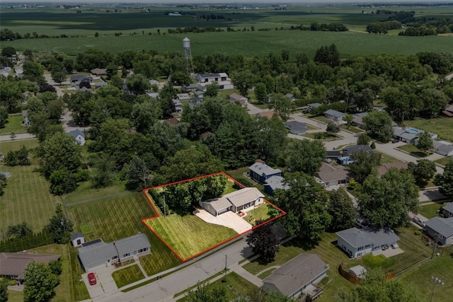 330 E S St, Lisbon, IA 52253 - view of rural area with property boundaries highlighted and nearby suburban area