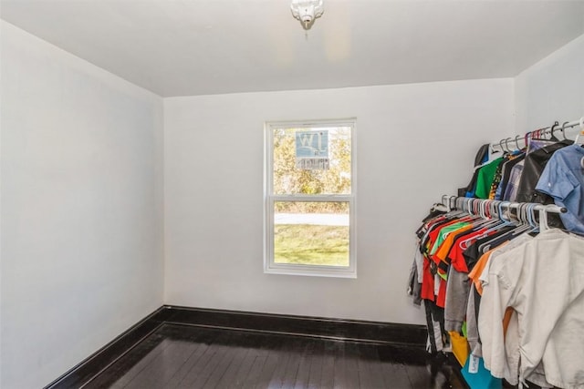 4100 Greens Grove Rd, Center Point, IA 52213 - spacious closet with wood-type flooring