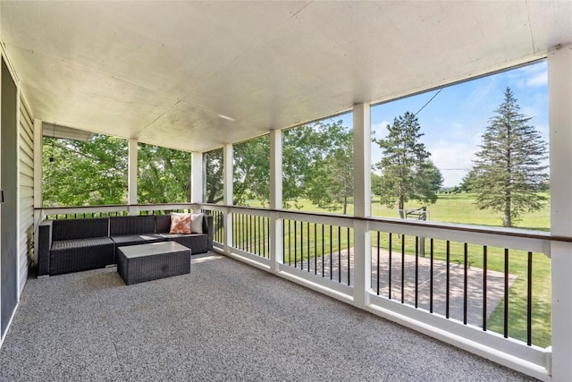 101 Golf Cir, Winfield, IA 52659 - view of patio with an outdoor living space