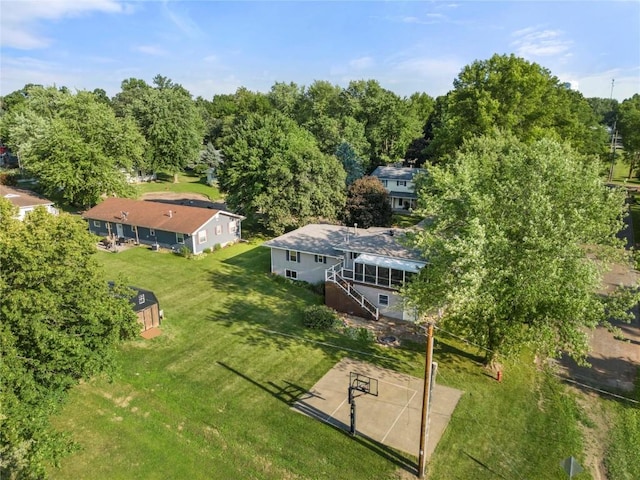 101 Golf Cir, Winfield, IA 52659 - drone / aerial view
