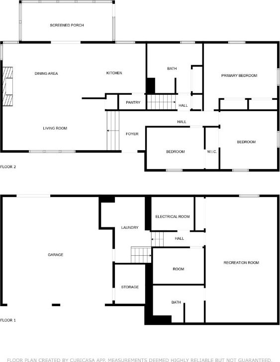 101 Golf Cir, Winfield, IA 52659 - view of property floor plan