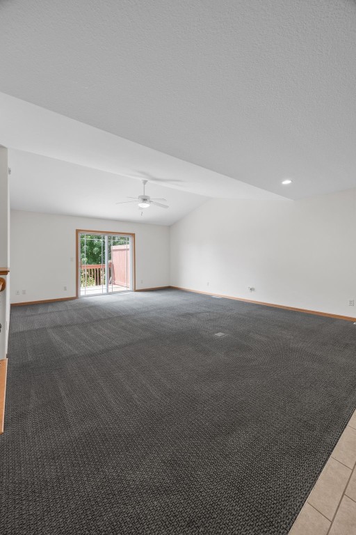 2054 Shortgrass Pl, Marion, IA 52302 - unfurnished room with ceiling fan and light colored carpet