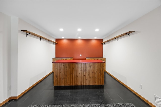 2054 Shortgrass Pl, Marion, IA 52302 - indoor wet bar with baseboards and recessed lighting