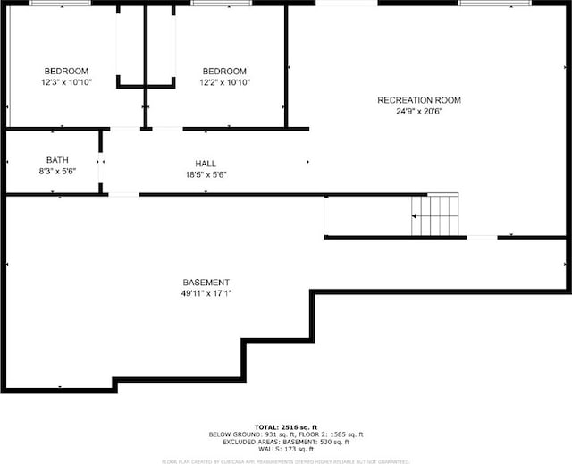 8313 Monterey Dr NE, Cedar Rapids, IA 52402 - view of room layout