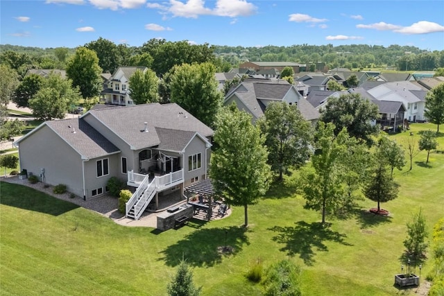 5512 Black Oak Dr NE, Cedar Rapids, IA 52411 - aerial perspective of suburban area