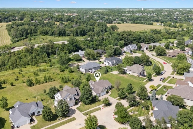 5512 Black Oak Dr NE, Cedar Rapids, IA 52411 - aerial perspective of suburban area