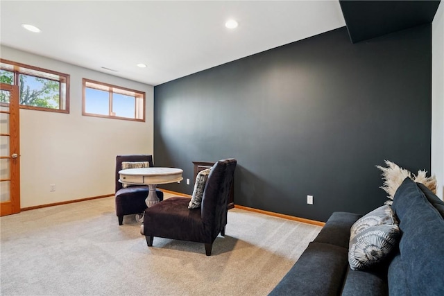 5512 Black Oak Dr NE, Cedar Rapids, IA 52411 - office area with carpet and recessed lighting