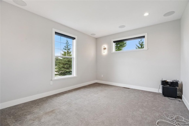 4395 Rec Dr, Marion, IA 52302 - carpeted spare room featuring plenty of natural light and recessed lighting