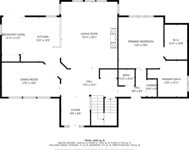 4199 Brookside Dr, Marion, IA 52302 - view of floor plan / room layout