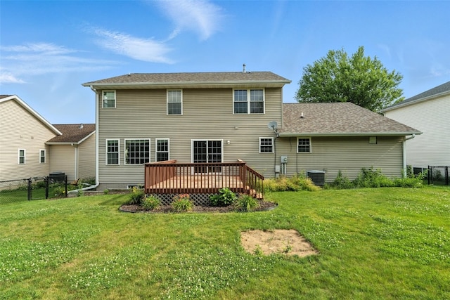 965 Hampshire Dr, Marion, IA 52328 - back of house featuring a wooden deck