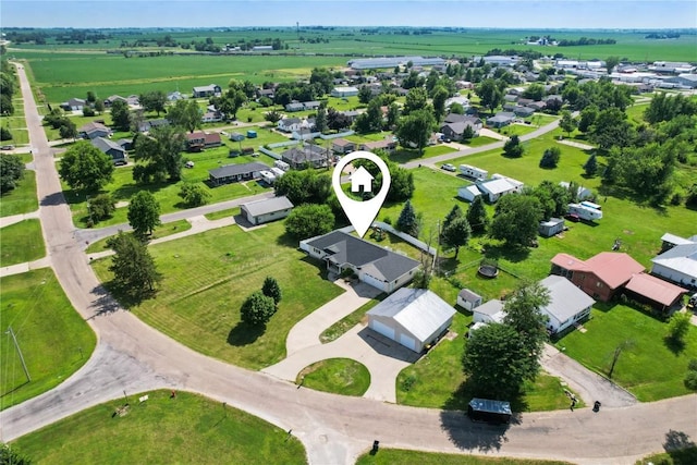 405 Linn Dr, Palo, IA 52324 - aerial view of residential area