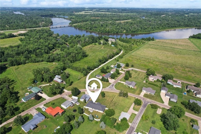 405 Linn Dr, Palo, IA 52324 - aerial view of property's location with a nearby body of water