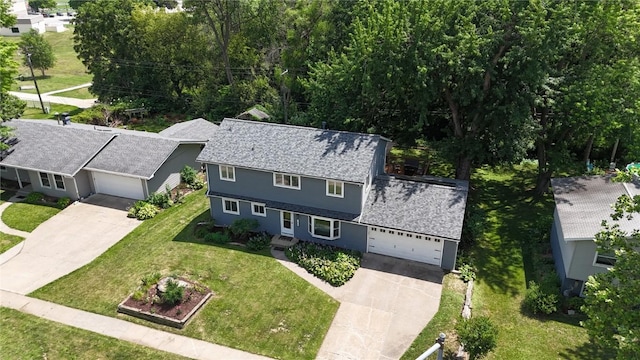 1608 10th St, Coralville, IA 52241 - view from above of property