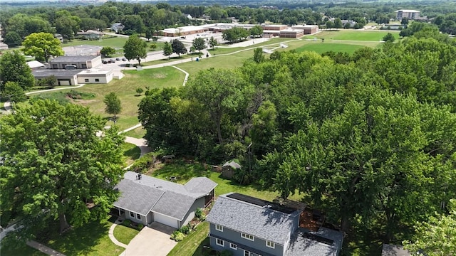 1608 10th St, Coralville, IA 52241 - drone / aerial view