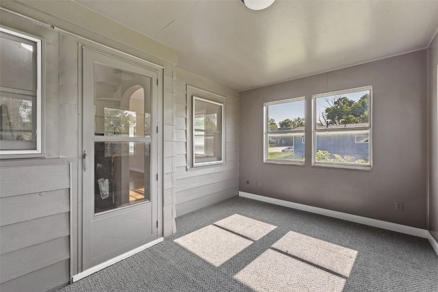 2225 SE Mount Vernon Rd, Cedar Rapids, IA 52403 - view of unfurnished sunroom