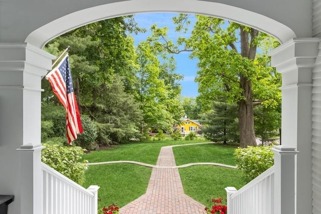404 Brown St, Iowa City, IA 52245 - view of green lawn featuring view of scattered trees