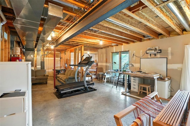 1459 Buckingham Ln, Iowa City, IA 52245 - view of workout room