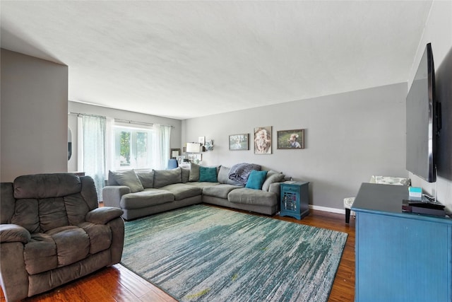 2113 Ridgewood Ave, Muscatine, IA 52761 - living room with dark wood finished floors