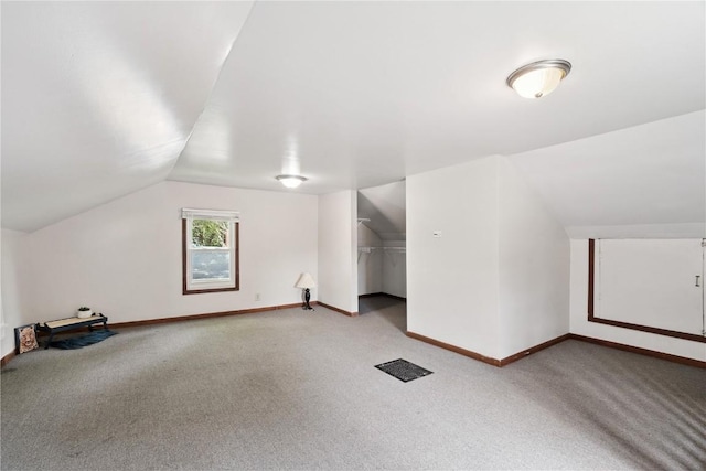 100 W Short St, Solon, IA 52333 - bonus room with carpet floors and vaulted ceiling