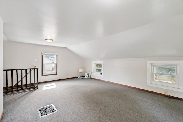 100 W Short St, Solon, IA 52333 - additional living space with lofted ceiling and carpet floors