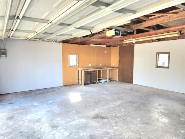 100 W Short St, Solon, IA 52333 - garage featuring a garage door opener