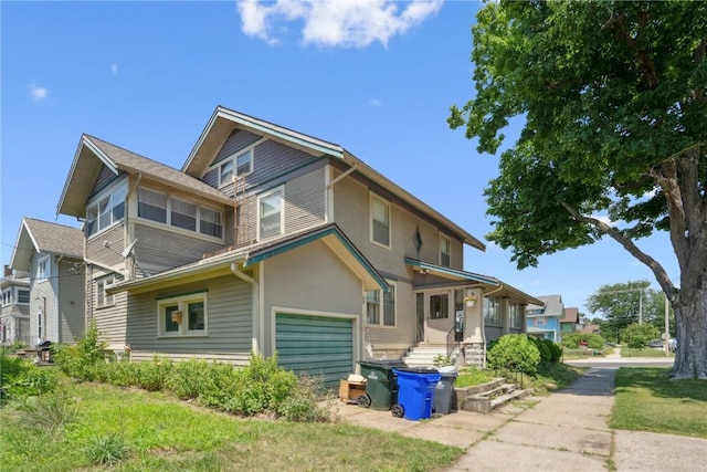 1727 Grande Ave SE, Cedar Rapids, IA 52403 - view of property exterior featuring an attached garage