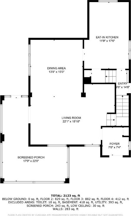 1727 Grande Ave SE, Cedar Rapids, IA 52403 - view of room layout