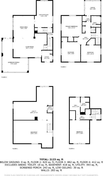 1727 Grande Ave SE, Cedar Rapids, IA 52403 - view of home floor plan