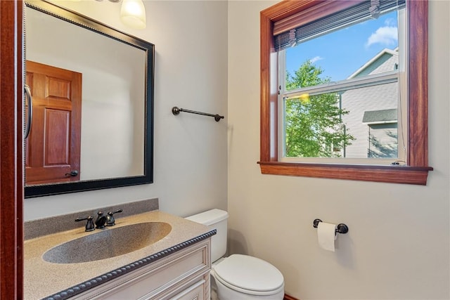 3037 Brookfield Dr, Marion, IA 52302 - half bath with toilet and vanity
