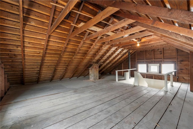 210 16th St SE, Cedar Rapids, IA 52403 - attic featuring an upstairs landing