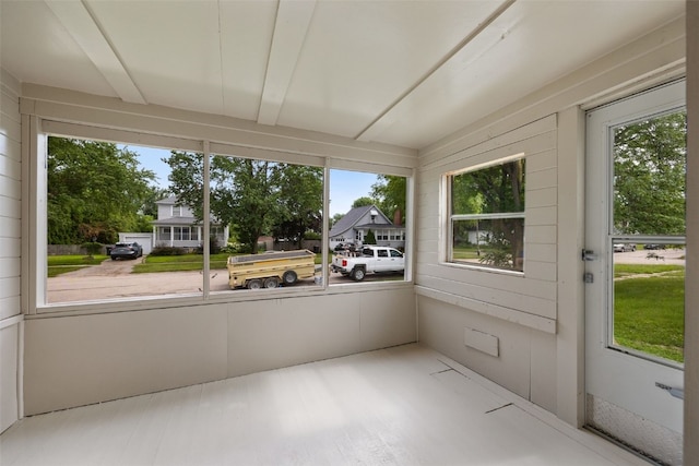 609 34th St NE, Cedar Rapids, IA 52402 - unfurnished sunroom with plenty of natural light