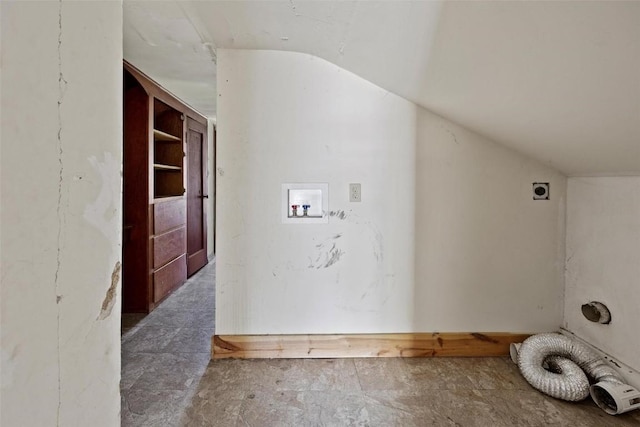 205 E Main St, Lisbon, IA 52253 - laundry area featuring electric dryer hookup and hookup for a washing machine