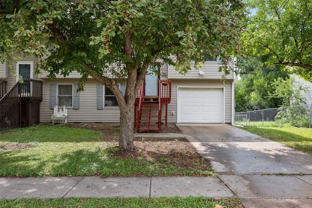 265 Parkview Ct, North Liberty, IA 52317 - view of front of house featuring concrete driveway and a garage