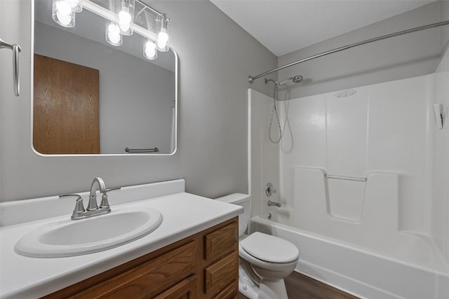 265 Parkview Ct, North Liberty, IA 52317 - full bathroom with vanity and shower / washtub combination
