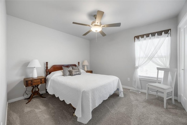 780 Brook Ridge Ave, North Liberty, IA 52317 - bedroom with carpet flooring and a ceiling fan