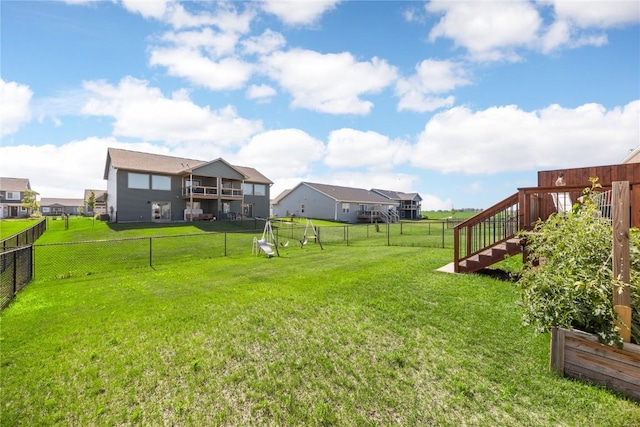 780 Brook Ridge Ave, North Liberty, IA 52317 - fenced backyard featuring stairway