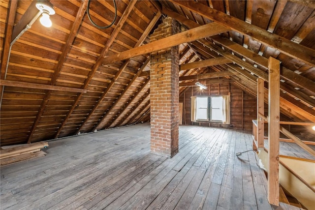 1022 19th St SE, Cedar Rapids, IA 52403 - view of unfinished attic