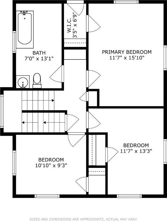 1022 19th St SE, Cedar Rapids, IA 52403 - view of room layout