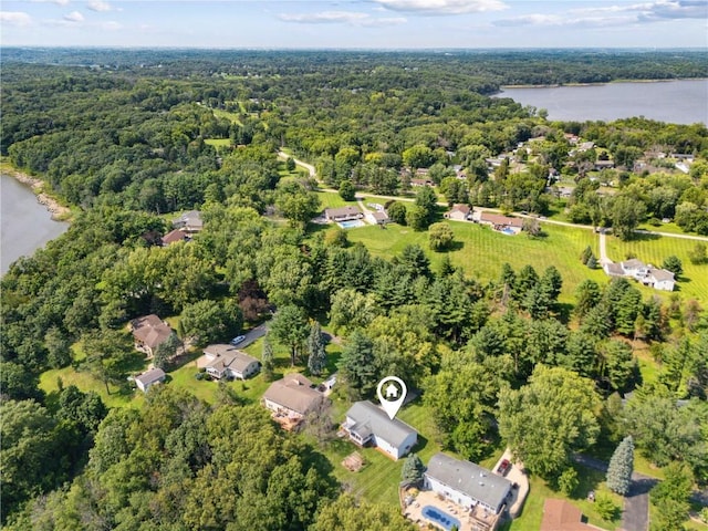 2135 Lake View Ridge Dr NE, Solon, IA 52333 - bird's eye view of a large body of water